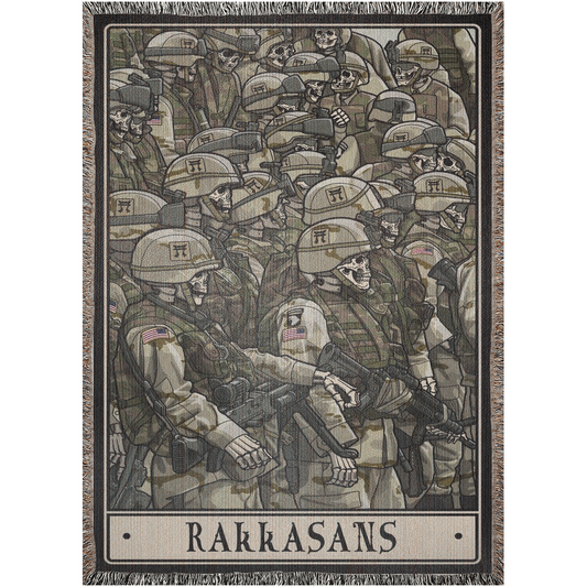 Rakkasans Woven Blanket