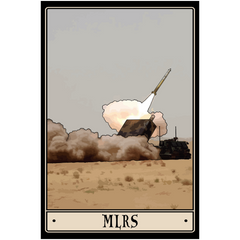 Multiple Launch Rocket System Acrylic Print - 1/4 inch / 20x30 inch