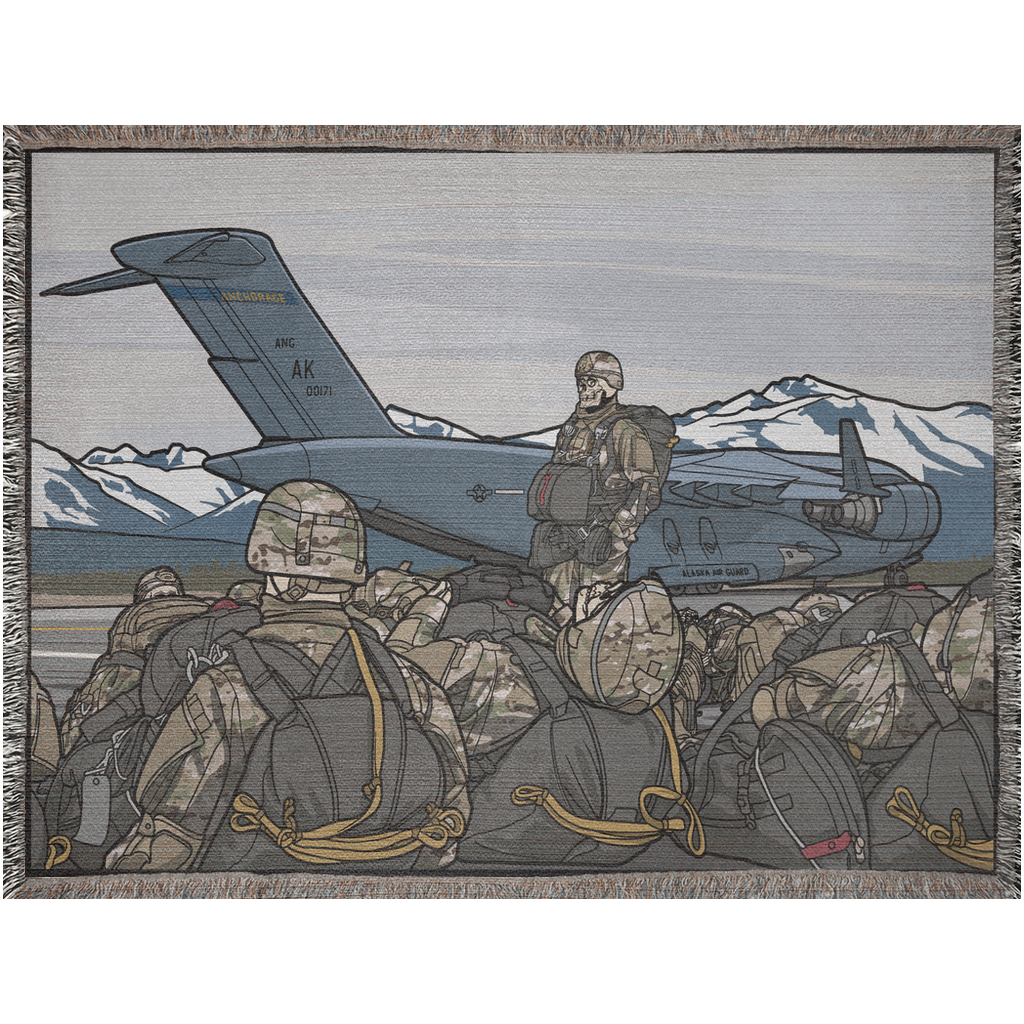 Arctic Airborne Woven Blanket
