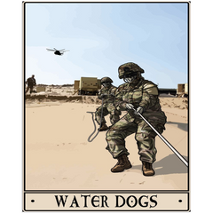 Water Dogs Acrylic Print