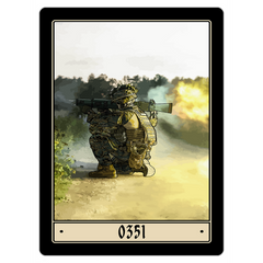 0351 Infantry Assaultman Magnet