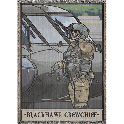 Blackhawk Crew Chief Woven Blanket