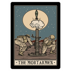Mortarmen Magnet - 3x4 inch