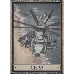 CH53 Woven Blanket - 52x37 inch / Graphics