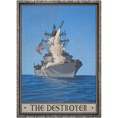 Destroyer Woven Blanket