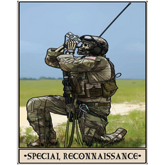 Special Reconnaissance Acrylic Print - 1/4 inch / 16x20 inch