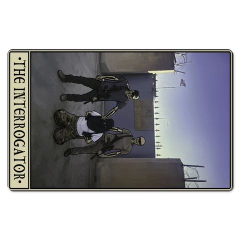Interrogator Desk Mat