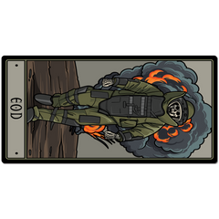 Explosive Ordnance Disposal (EOD) Desk Mat