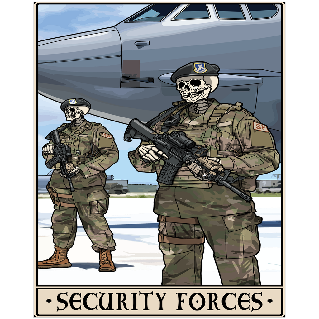 Security Forces Acrylic Print