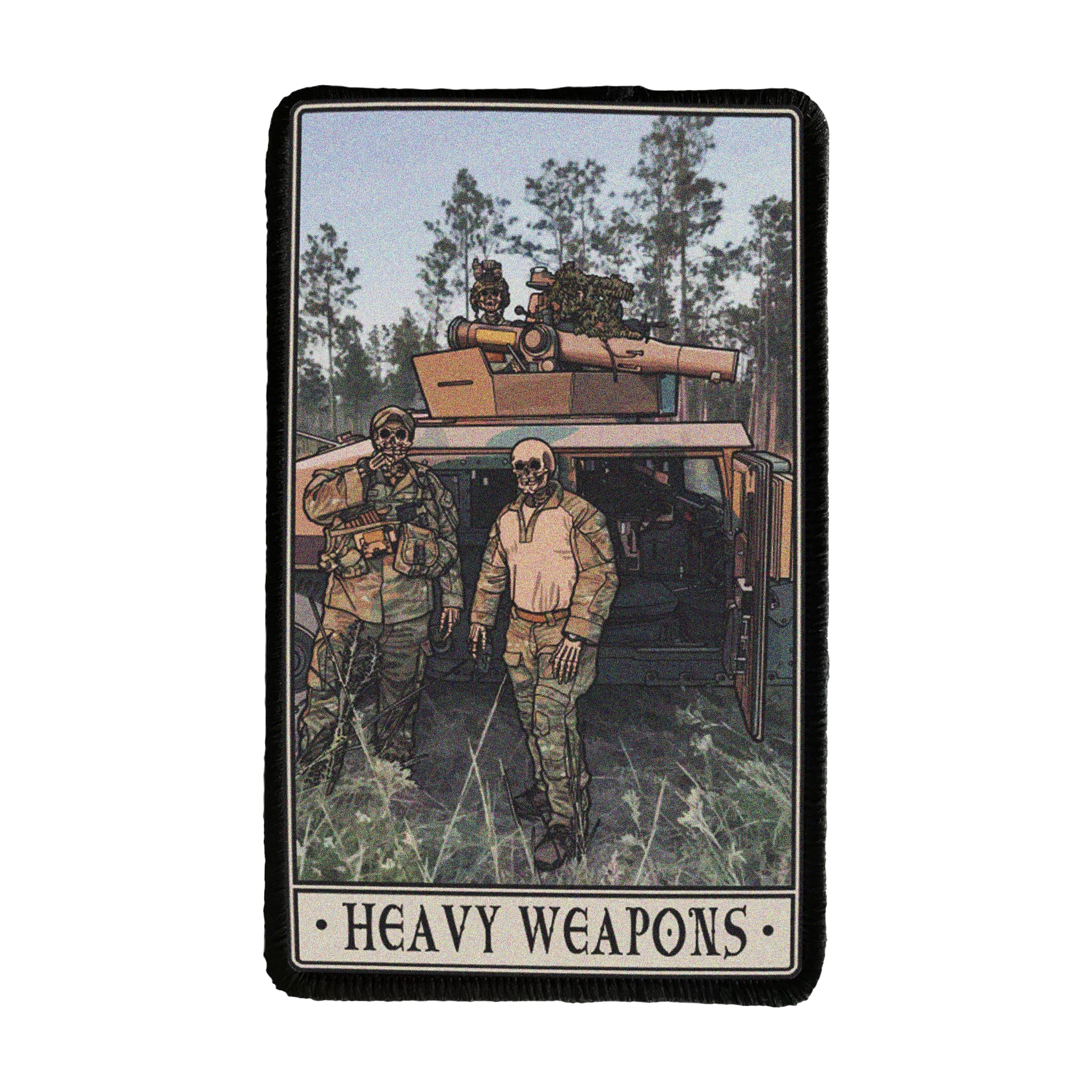 Heavy Weapons PVC Patch