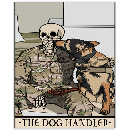 Dog Handler Acrylic Print