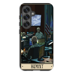 Human Intelligence (HUMINT) Phone Case - Premium Glossy Tough Case / Samsung Galaxy S25
