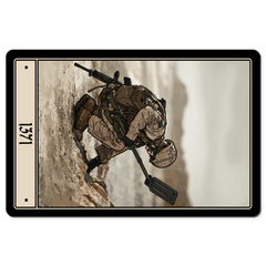 1371 Combat Engineer Desk Mat