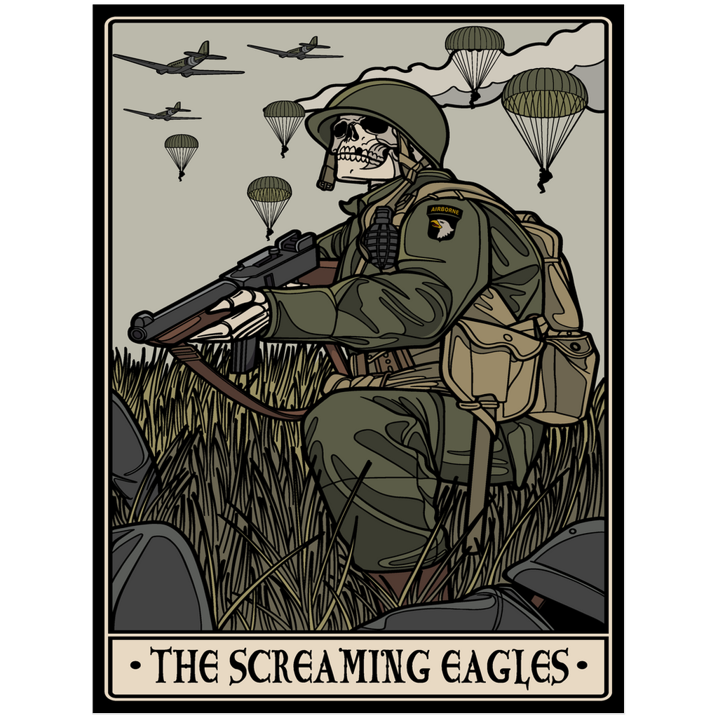 Screaming Eagles Poster