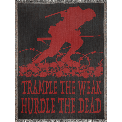 Hurdle The Dead Woven Blanket