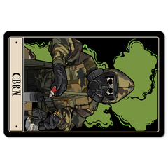Chemical, Biological, Radiological, and Nuclear (CBRN) Desk Mat