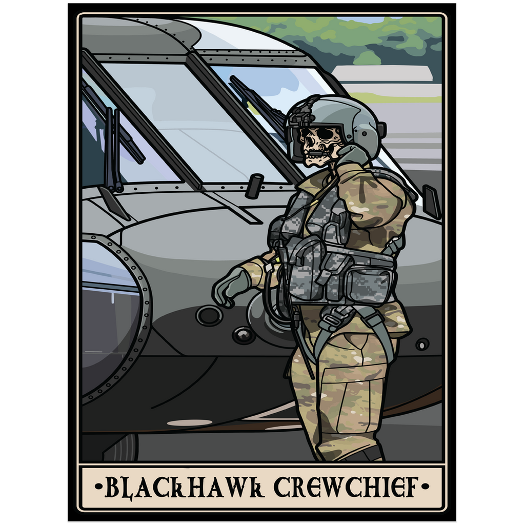 Blackhawak Crew Chief Poster