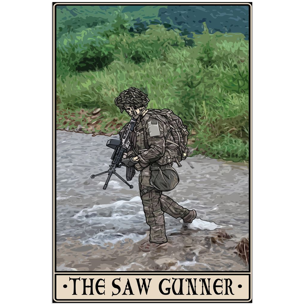 SAW Gunner Acrylic Print