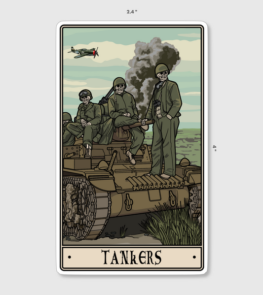 Tankers Sticker