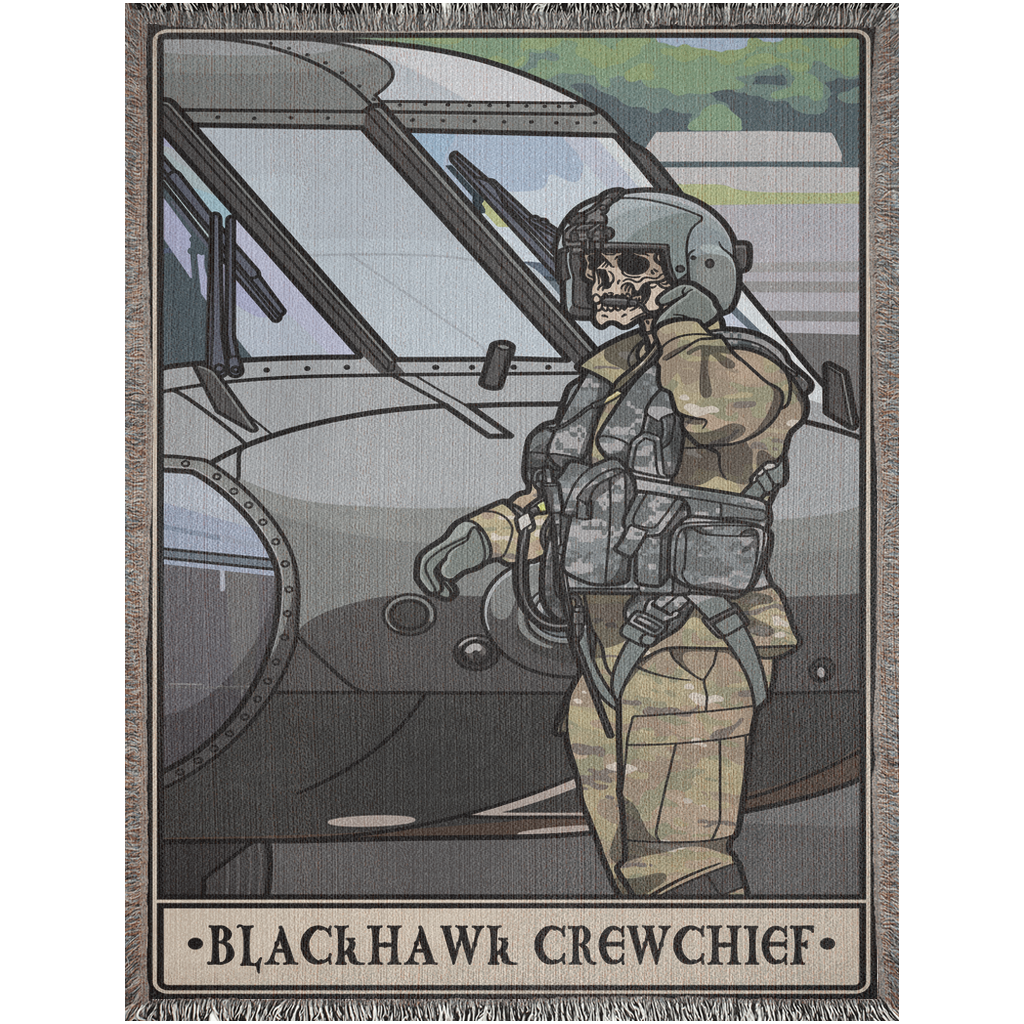 Blackhawk Crew Chief Woven Blanket