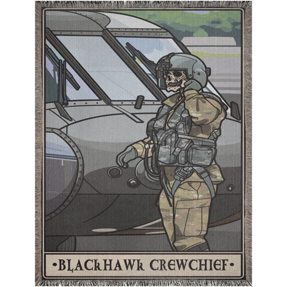 Blackhawk Crew Chief Woven Blanket