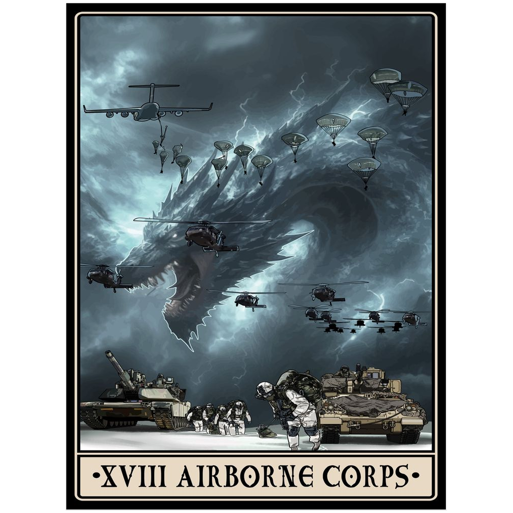 XVIII Airborne Corps Poster