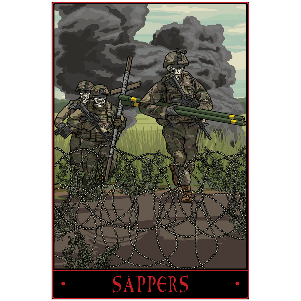 Sappers Acrylic Print