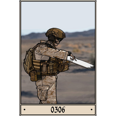 0306 Infantry Weapons Officers — Marine Gunners Acrylic Print