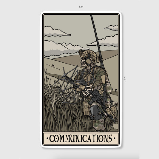 Communications Sticker