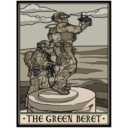 Green Beret Poster