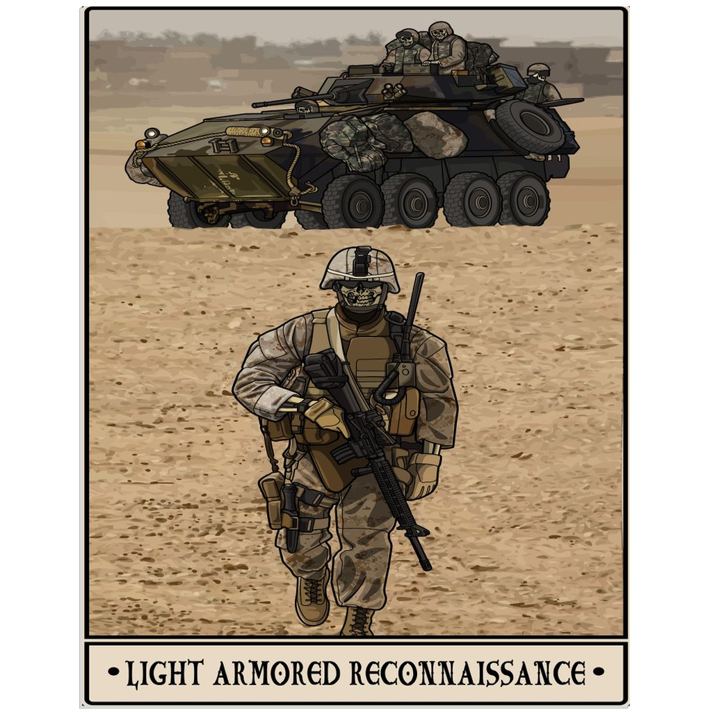 Light Armored Reconnaissance  Acrylic Print