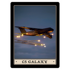 C5 Galaxy Magnet - 3x4 inch