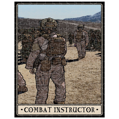 Combat Instructor Puzzle - 11x14 inch