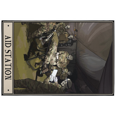 Aid Station Area Rug