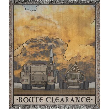 Route Clearance Woven Blanket