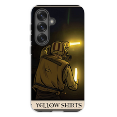 Yellow Shirts Phone Case - Premium Glossy Tough Case / Samsung Galaxy S25