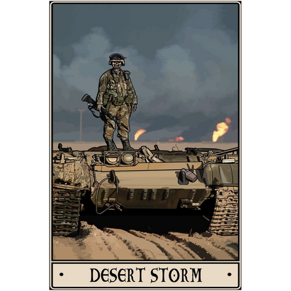 Desert Storm Acrylic Print