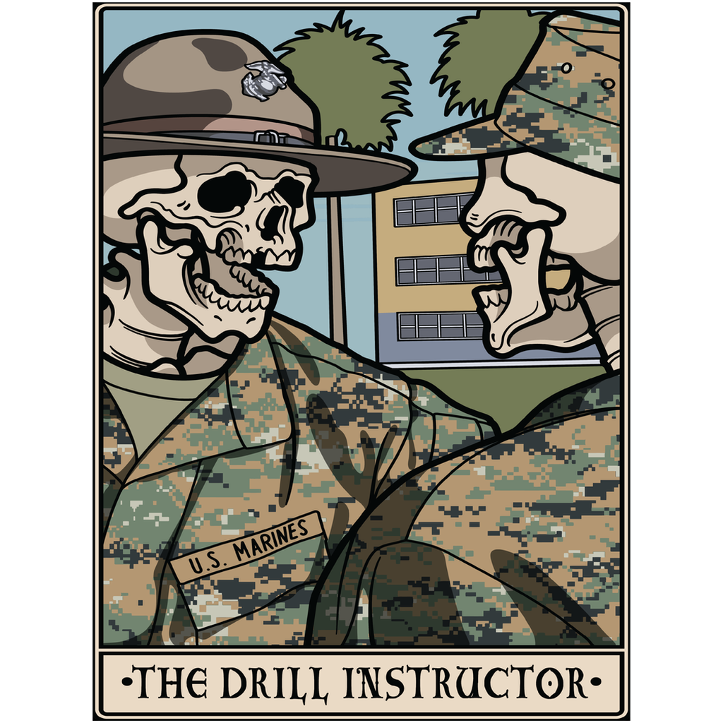 Drill Instructor Acrylic Print