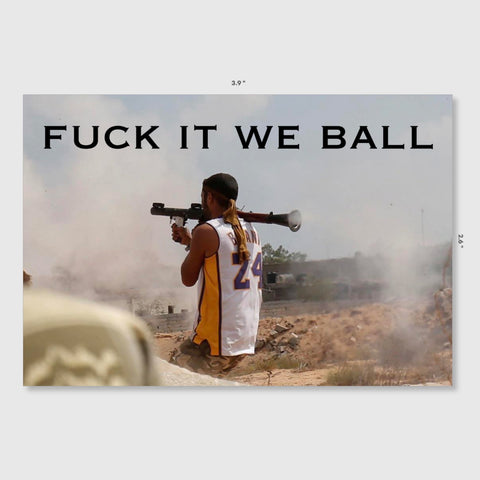 We Ball Sticker