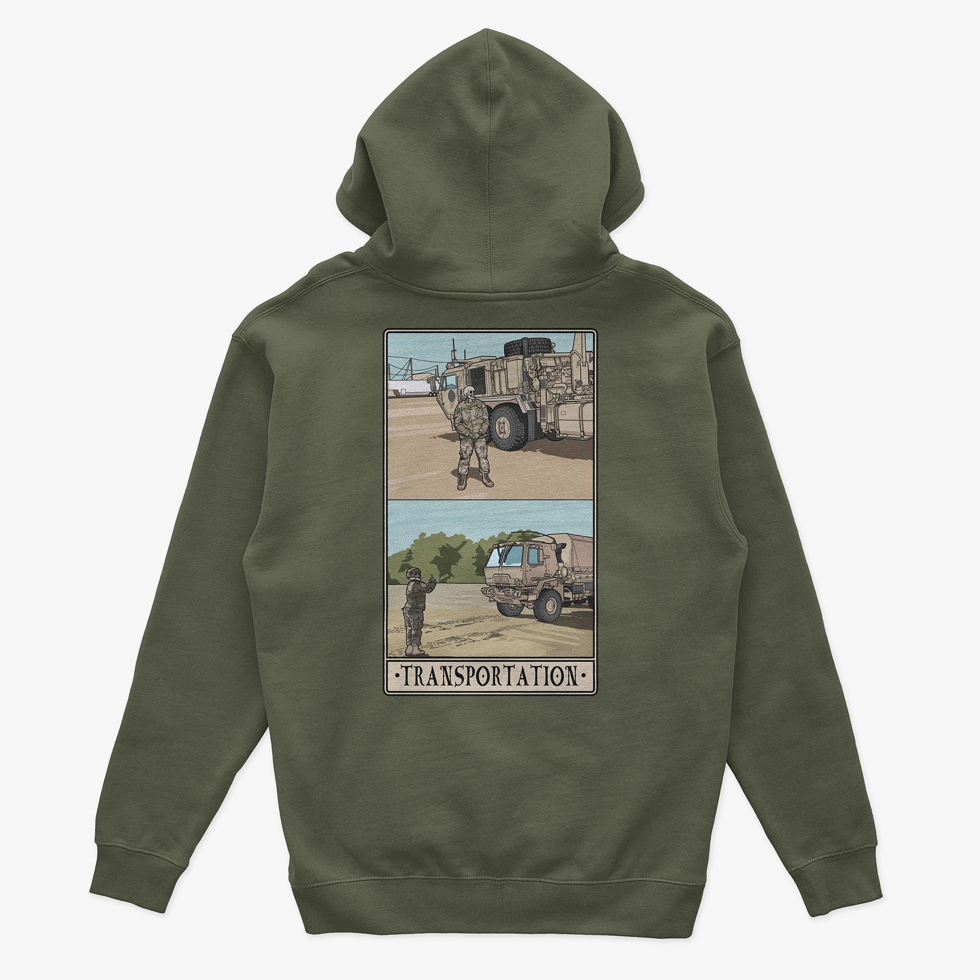 Transportation Hoodie