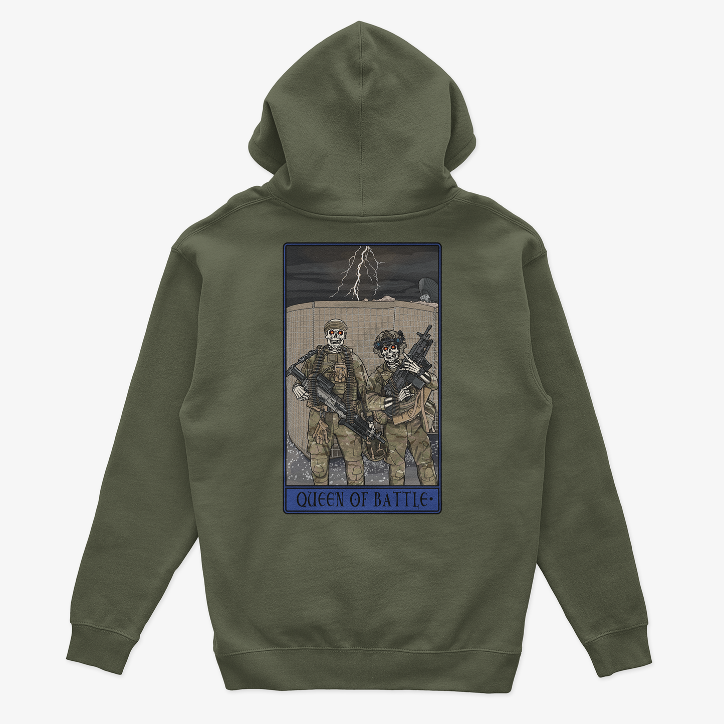 Queen of Battle Hoodie