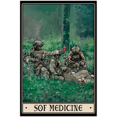 Special Operations Forces (SOF)Special Operations Forces (SOF) Medicine Acrylic Print