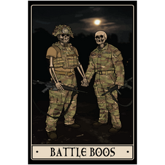 Battle Boos Acrylic Print - 1/4 inch / 20x30 inch