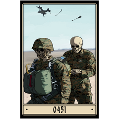 0451 Airborne and Air Delivery Specialist Acrylic Print