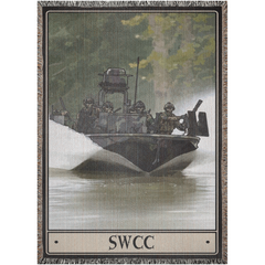 Special Warfare Combatant-craft Crewman (SWCC) Woven Blanket - 52x37 inch / Graphics