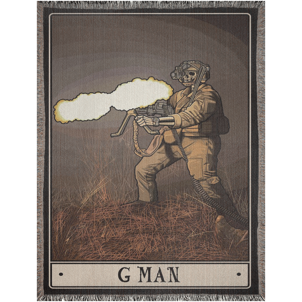 G Man Woven Blanket