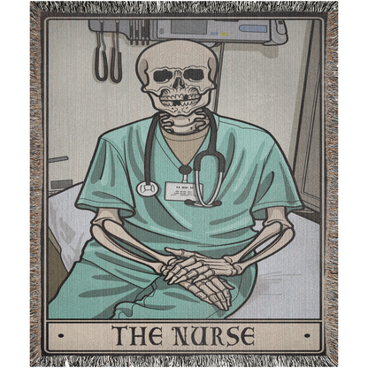 Nurse Woven Blanket