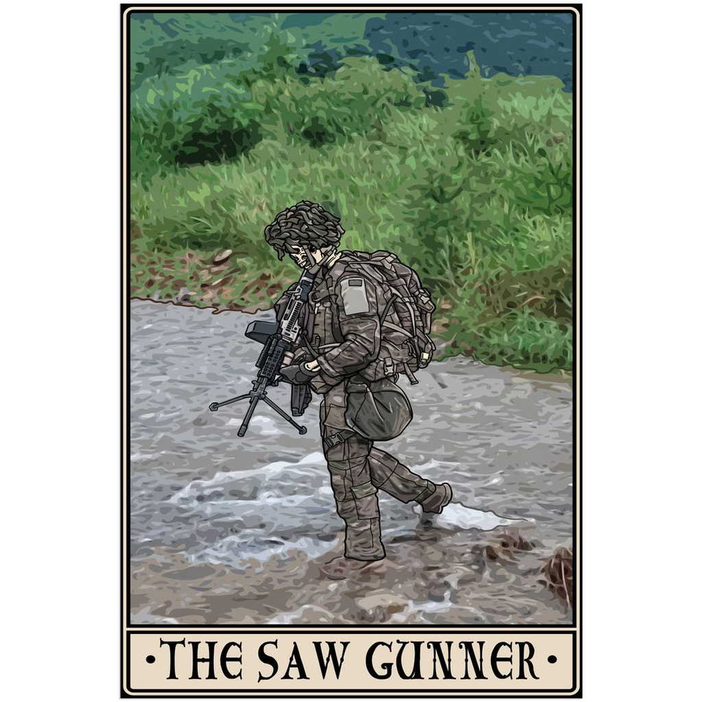 SAW Gunner Acrylic Print