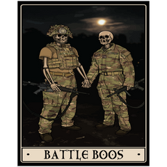 Battle Boos Acrylic Print - 1/4 inch / 16x20 inch