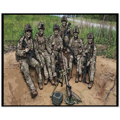 Mortars Acrylic Print